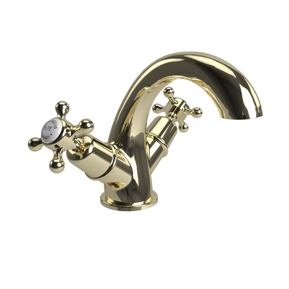 BB Edwardian Claremont 1-hole basin mixer (without waste) CL45-QT