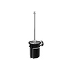 BB Edwardian Edwardian wall mounted WC Brush Holder from black porcelain (BX26 discontinued)