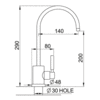 Perrin & Rowe Contemporary Küchenarmatur Contemporary Mini  Filtration E.1601