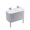 BB Chalfont Chalfont 1000mm single drawer unit with double basin CH100-B10DE