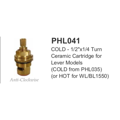 LB 1/2IN ceramic cartridge  PHL041