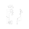 High Level Flush Pipe Kit Set T34 (with or without cistern) Burlington High Level Flush Pipe Kit Set T34 (with or without cistern)