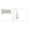 Perrin & Rowe P&R basin waste with plug and chain E.6701