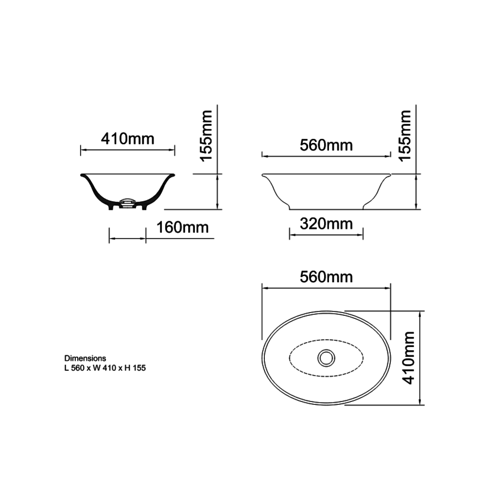 Ashton & Bentley A&B Contemporary countertop basin Correro Corinthian COR-BSN