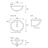 Perrin & Rowe Victorian Oval undermount basin E.2855