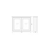 TCH Shaker Bathroom mirror cabinet  Shaker SMC120