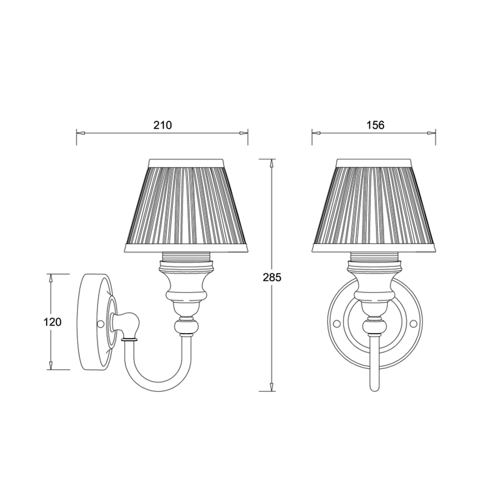 BB Edwardian Edwardian Bathroom Light BL25