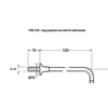 Lefroy Brooks LB1910 La Chapelle  Duscharm Ausladung 400mm (FRE1734) oder 530mm (FRE1735)