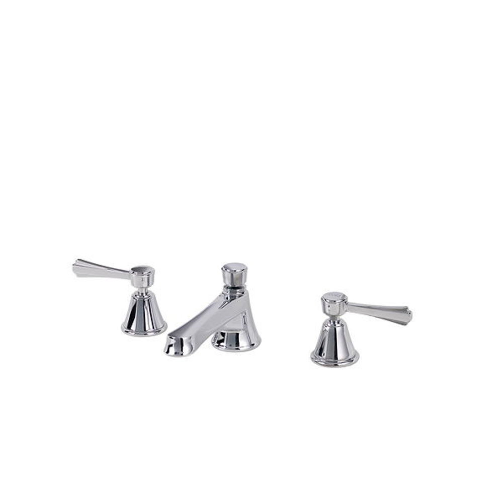 ex Showroom: Florin 3-hole basin mixer with lever handles FLO-09 - nickel