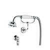 Lefroy Brooks 1900 Classic LB1900 Classic handdouche-set met telefoon-hook, handdouche, slang en wandboch LB-1760