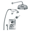 Lefroy Brooks 1900 Classic LB1900 Classic concealed shower set mit 8" rose and hand shower GD-8716