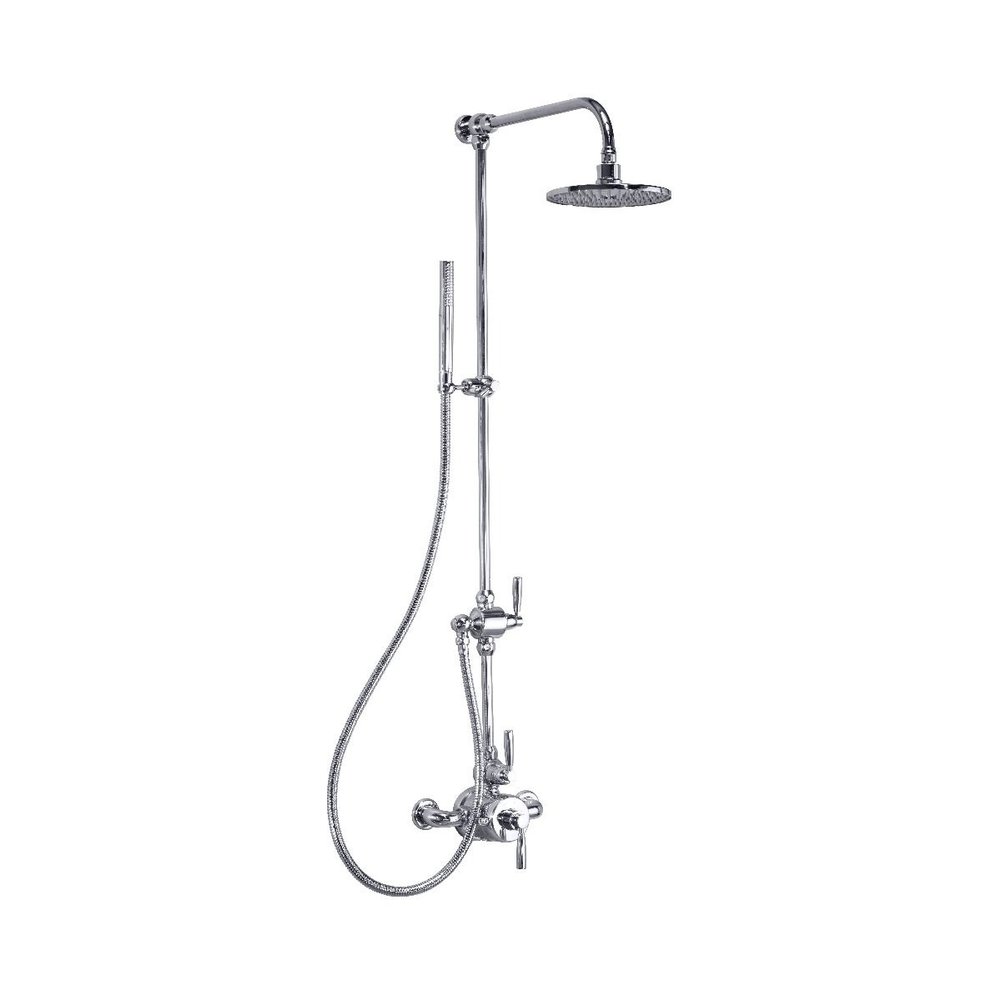 Perrin & Rowe Langbourn Opbouw doucheset  met 8" kopfdouche en handdouche E.LSSE