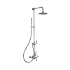 Perrin & Rowe Langbourn Exposed shower set  with 8" shower rose and hand shower E.LSSE