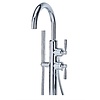 Perrin & Rowe Langbourn Langbourn free standing thermostatic bath shower mixer E.3990