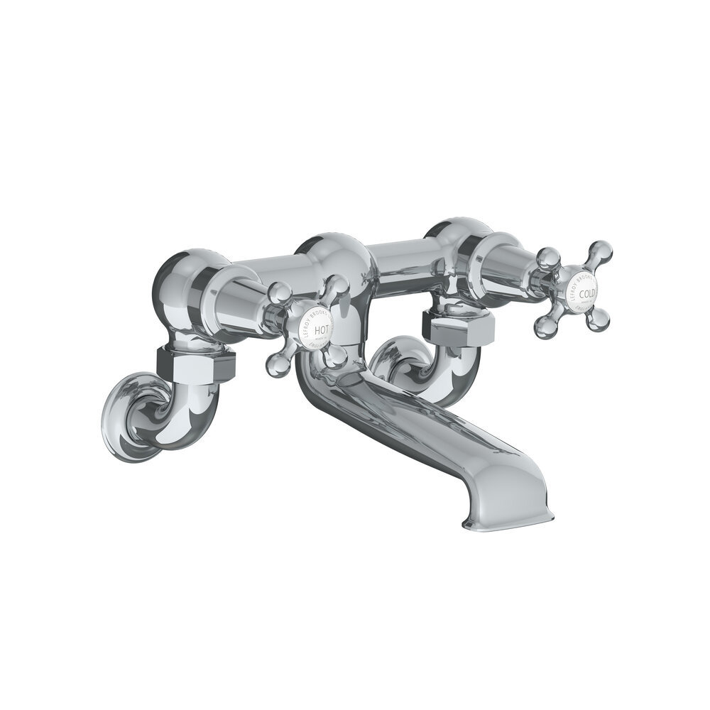 Lefroy Brooks 1900 Classic LB1900 Classic wall mounted bath mixer with crosshead CHE-1151