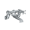 Lefroy Brooks 1900 Classic LB1900 Classic wall mounted bath mixer with crosshead CHE-1151