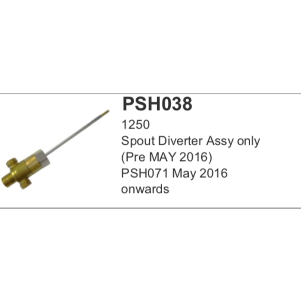Lefroy Brooks LB 1250 spout diverter assembly only  PSH038