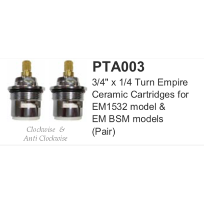 LB 3/4IN ceramic cartridges EM PTA003