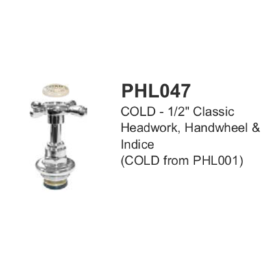 LB 1/2" Classic headwork PHL047