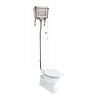 BB Edwardian High level toilet (s-trap) with aluminium cistern