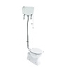 BB Edwardian High level toilet (s-trap) with aluminium cistern