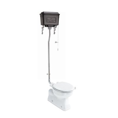 Hooghang toilet met aluminium reservoir  AO