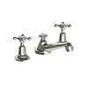 Lefroy Brooks 1900 Classic LB1900 Connaught 3-hole basin mixer with crosshead handles CH-1220