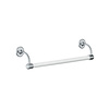 Lefroy Brooks 1900 Classic LB 1900 Classic White stove enamelled towel bar 508mm LB-4507