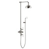 Belgravia Belgravia exposed thermostatic shower with 8" rose and hand shower BEL_BRACKET