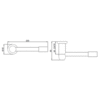 Perrin & Rowe Langbourn PR Langbourn WC-Rollenhalter  E.6447