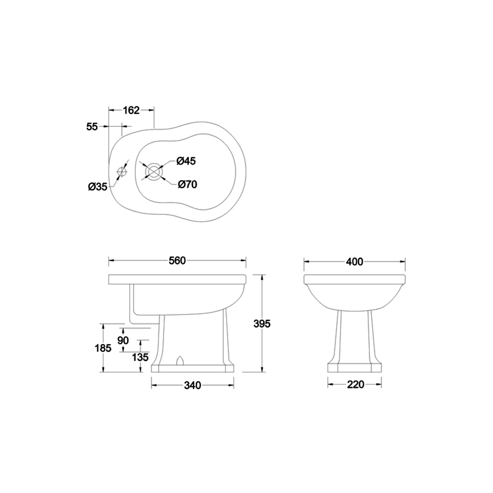 BB Edwardian Bidet