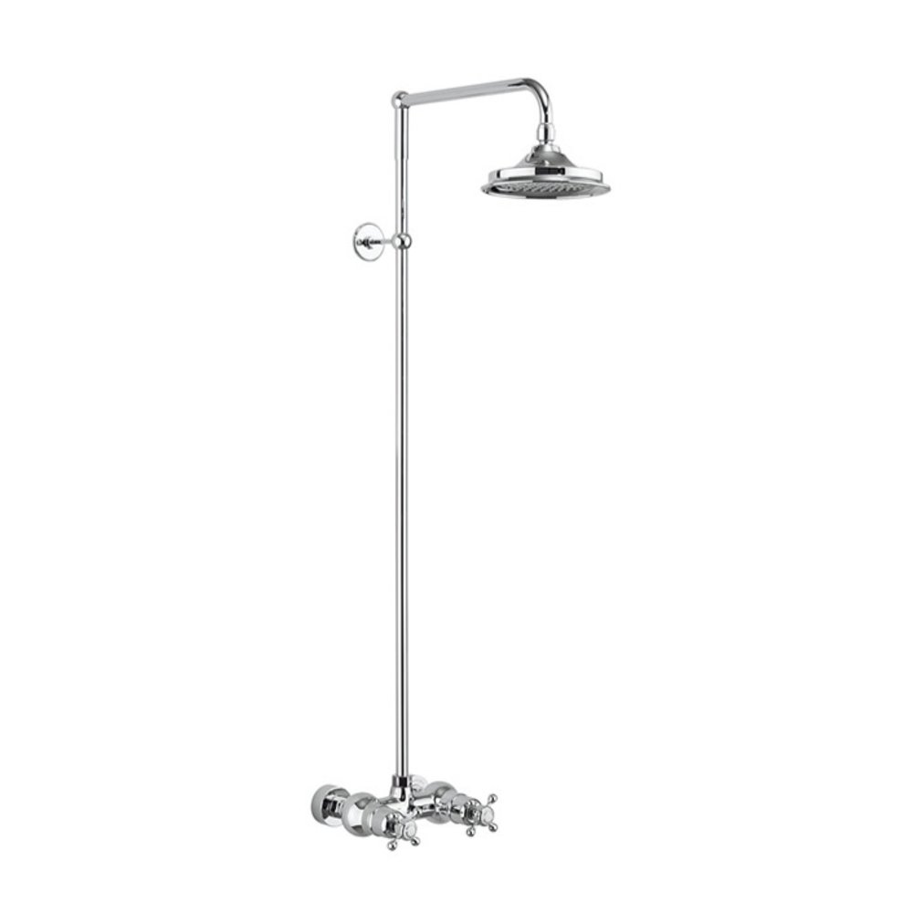 BB Edwardian Eden Exposed thermostatic shower valve with shower rose