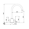 Perrin & Rowe Armstrong 3-in-1 Instant hot water Armatur Armstrong E.1985HT