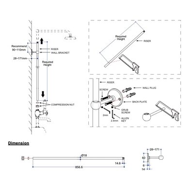 Burlington rigid riser V21