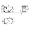 Neoclassica hangtoilet wit - 5309 Sbordoni Neoclassica hangtoilet wit - 5309