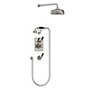 Lefroy Brooks 1900 Classic Black LB1900 Classic Black inbouw douche-set met 8" douchekop en handdouche BL-8716