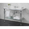 Victoria + Albert V+A Candella 114 basin & washstand with chrome legs CAN-114