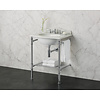 Victoria + Albert V+A Metallo 61 Quartz washstand with undermount basin MET-61-Q-PC