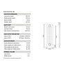 Cast Iron Radiator Montmartre - 760 mm Arroll Cast Iron Radiator Montmartre - 760 mm