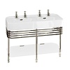 BB Arcade Arcade 1200mm basin with stand chrome or nickel