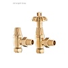 Arroll Thermostat-Ventilset Heizkörper mit Drehrad UK-18