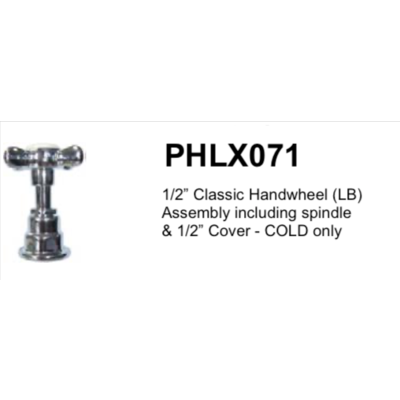 LB 1/2" Classic handwheel  Assembly PHLX071