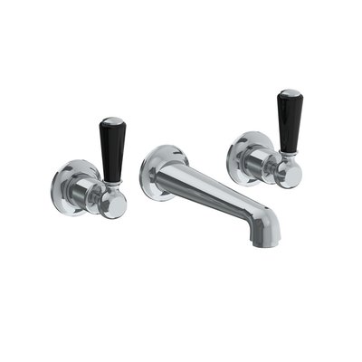 Classic 3-hole wall basin mixer BL1212