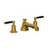 Lefroy Brooks 1930 Mackintosh LB1930 Mackintosh 3-hole basin mixer with black lever handles MB-1228