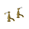 Lefroy Brooks 1900 Classic LB1900 Classic pillar taps with lever WL-8022