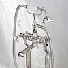 Lefroy Brooks 1900 Classic LB1900 Classic free standing bath shower mixer with crosshead and stand pipes LB-1144