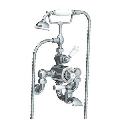 Classic thermostatic wall bath shower mixer GDE8823