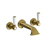 Lefroy Brooks 1900 Classic LB1900 Classic 3-hole wall mounted bath mixer with lever handles WL-1152