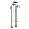 Lefroy Brooks 1920 Ten Ten LB1920 Ten Ten free standing bath shower mixer with handwheels and floor legs TH-1044