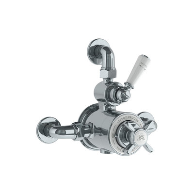 Classic exposed thermostatic shower valve GDE8725